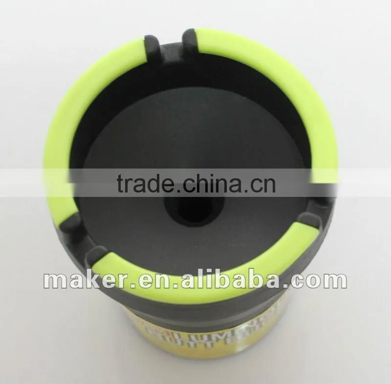 Luminous Car Cup Holder Extinguishing Butt Bucket