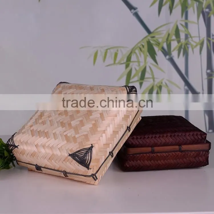 Bamboo handicrafts use for festival gift packing