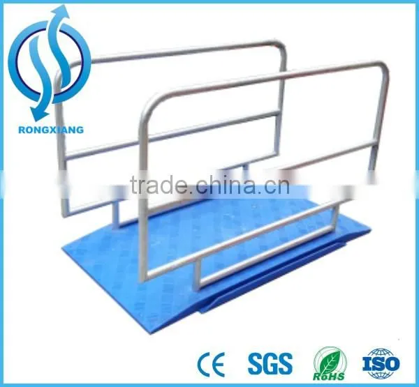 Plastic Trench Cover with Iron Barrier for Road Work