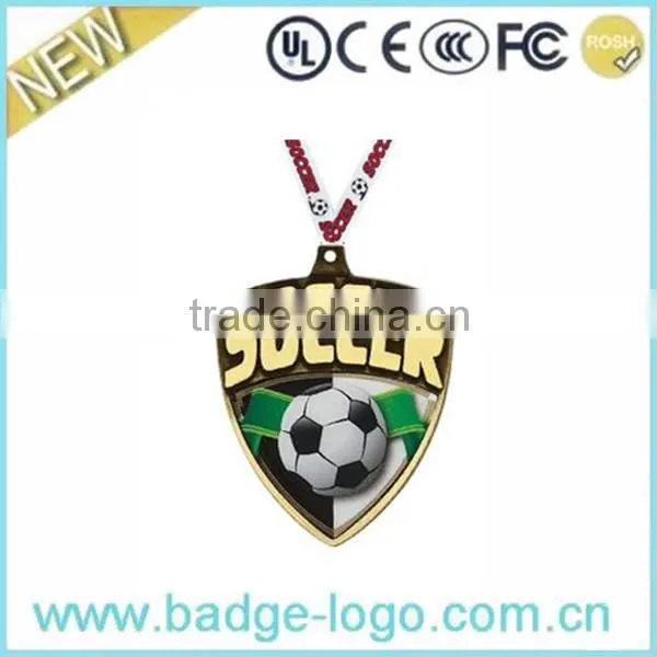 Very Hot Custom Silver Sticker Medal Wholesale