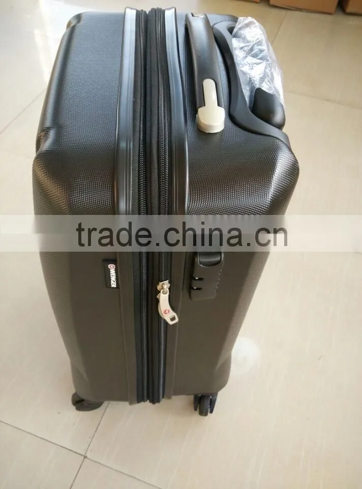 Vintage ABS spinner hardside trolley luggage case
