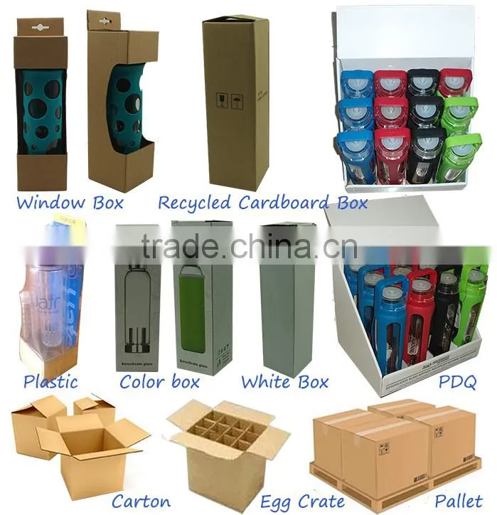 Outdoors water bottle food grade silicone water bottle with handle and straw