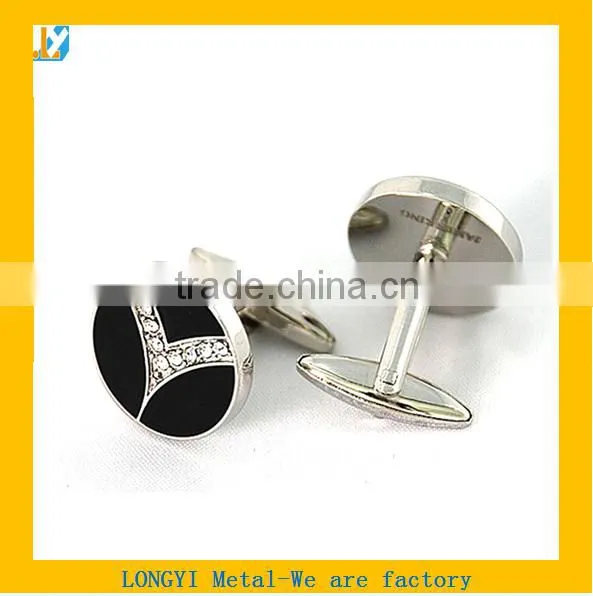 Custom stainless steel cufflink for men