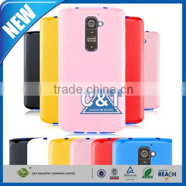 C&T Frosted style High quality ultra-thin Soft TPU Case for LG K8 smartphone