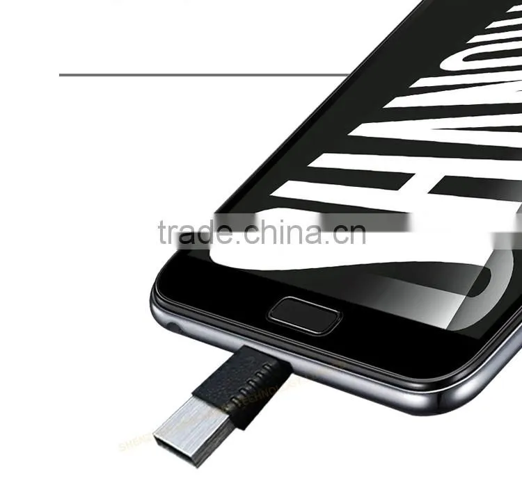 Portable otg usb flash drive for andriod and ios smart phone usb disk