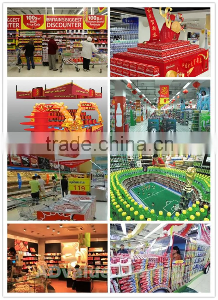 Factory OEM CUSTOM Cardboard Pallet Display free standing rack for Toothbrush toothpaste POP Sales