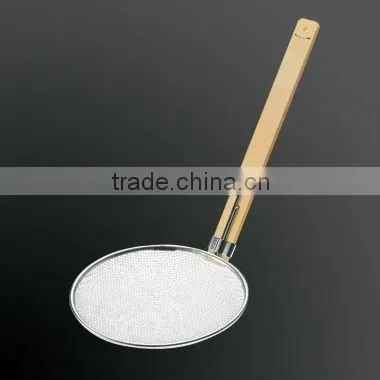 Noodle Strainer with Bamboo Handle Vertical 27cm