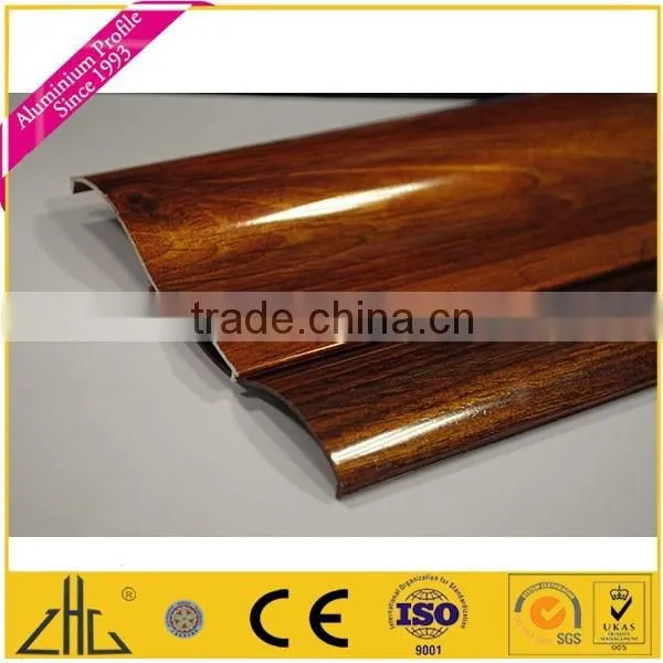 Wow!! Color rendering aluminium extrusion profile OEM, artistic texturing aluminium profile, ceramic color aluminium extrusion