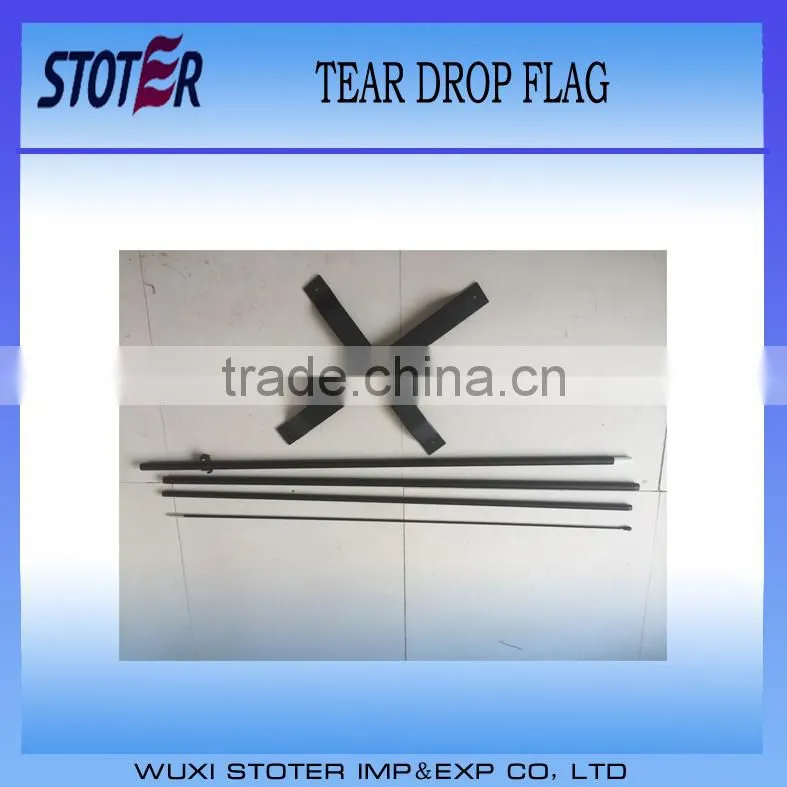 Big Size Outdoor Display Teardrop Flag
