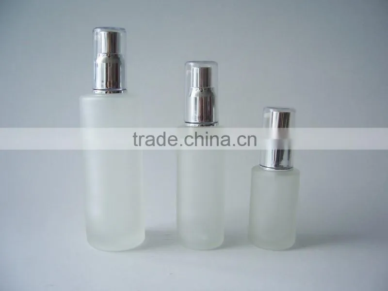 200ml boston shape blue Essential oil bottles
