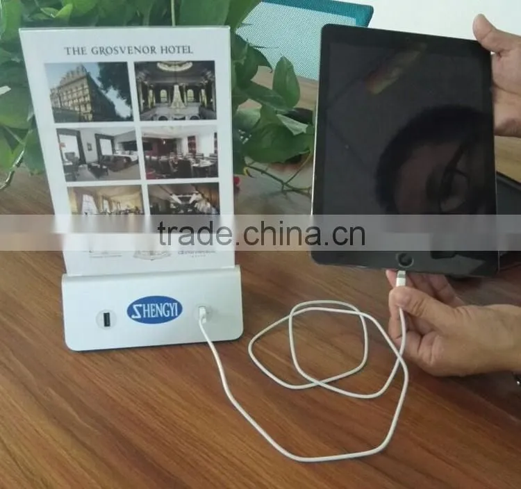 2016 Advertising Portable Power Bank 20000Mah,Mobile Power Bank 10000Mah,Menu Holder Restaurant Power Bank Charger
