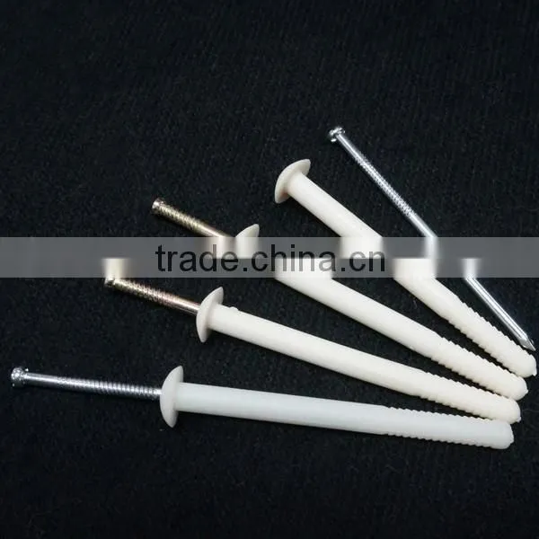 All kinds of nylon hammer drive plastic wall anchor