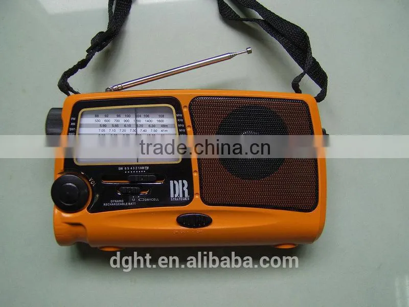 crank flashlight dynamo flashlight Dynamo Flashlight with Radio