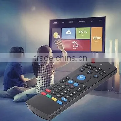 MX3 2.4g wireless 3D air mouse work for HTPC/Android TV box and smart TV