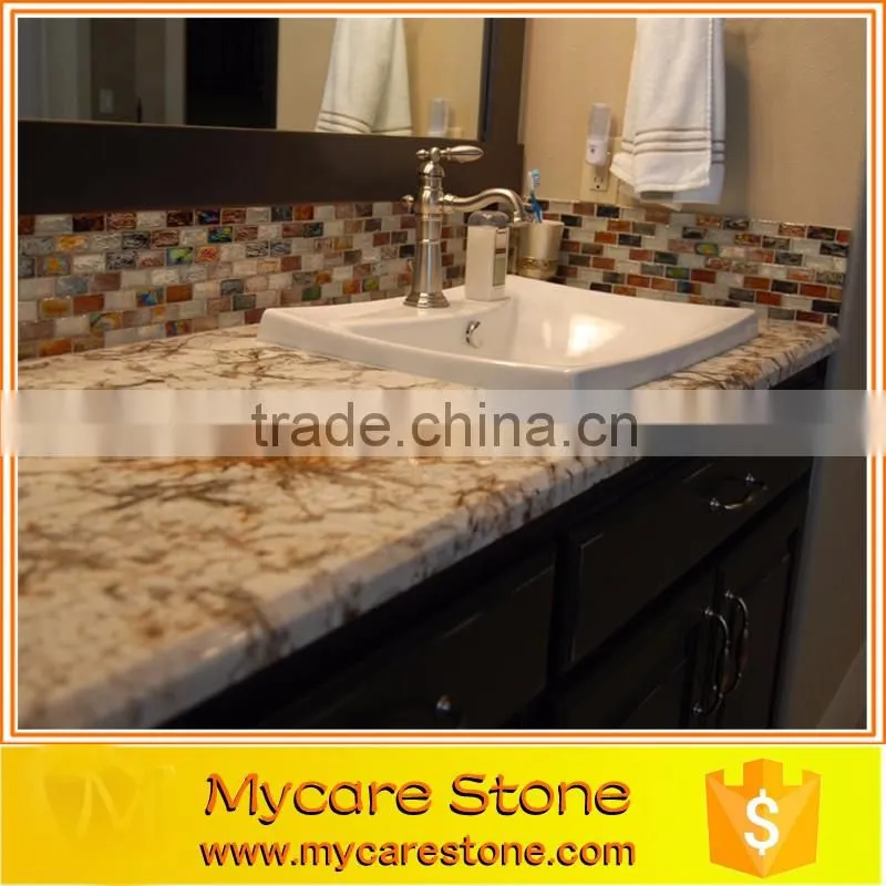 Professional polished modern different type natural stone vanity top