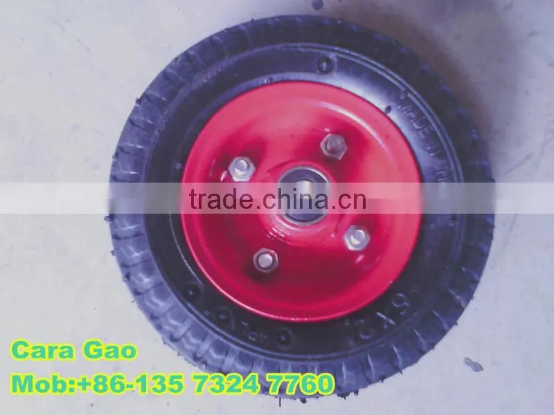 inflatable trolley wheel 6x2 inch