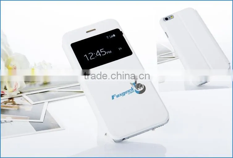 2015 New Arrival Fashion design high quality microfiber Leather phone case for iphone 6 4.7 inch ,for case iphone 5 leather