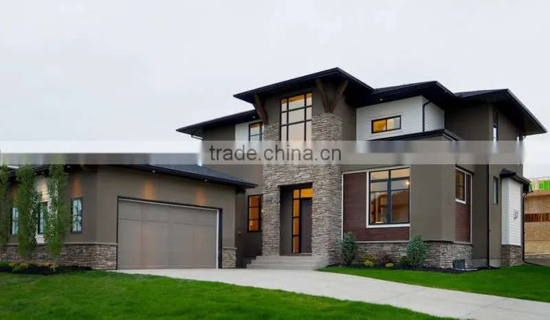 light steel construction prefabricated villa for home
