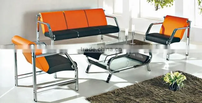 TZ-B01 Metal Frame Waiting Sofa for Office Reception