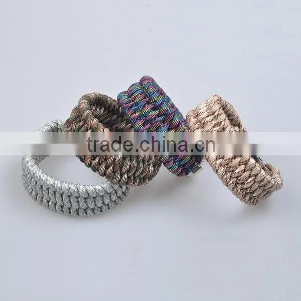 550 paracord bracelet with metal buckle, paracord bracelet supplies