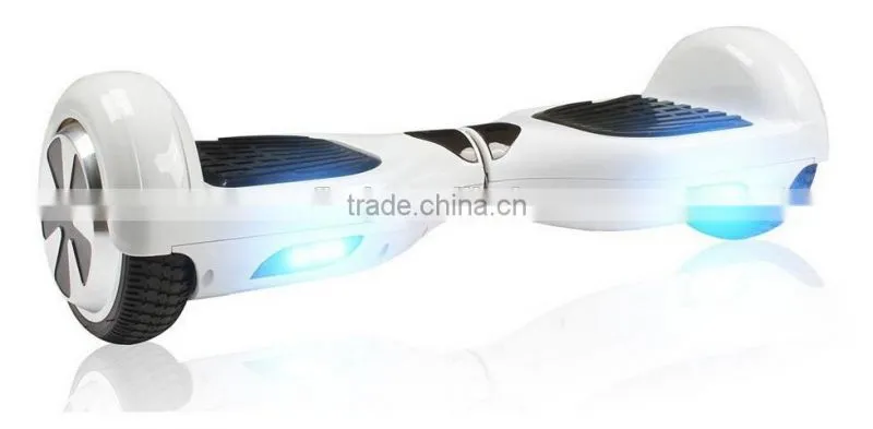 Bluetooth smart electric scooter 6.5 inch with LG/samsung battery two wheel self balancing scooter