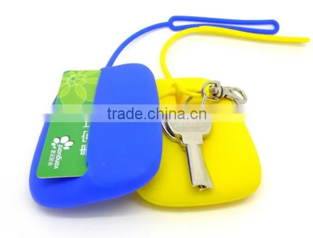 2016 Fashion Key Ring Shopping Bag Car Key Originality Useful Key Bag Silicone Key Bag