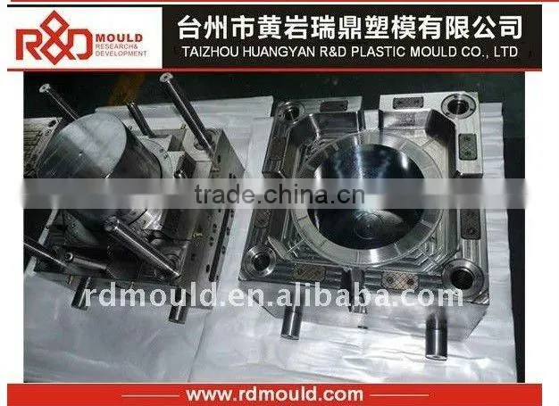 high peformance plastic paint bucket mould with cover and handle