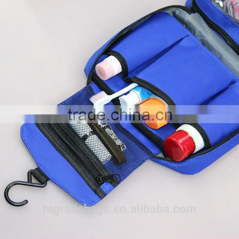 fashion style travel canvas cosmetic bag