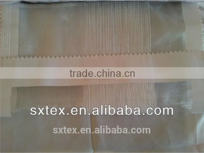 Made in china low price oriental sun block curtain fabric