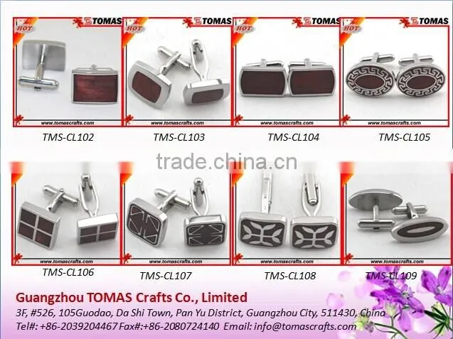 Fashion Mens Cufflinks , Custom Cufflinks , Crystal Cufflinks