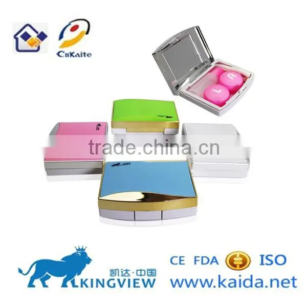 A-8073 KAIDA red sclera contacts lens case