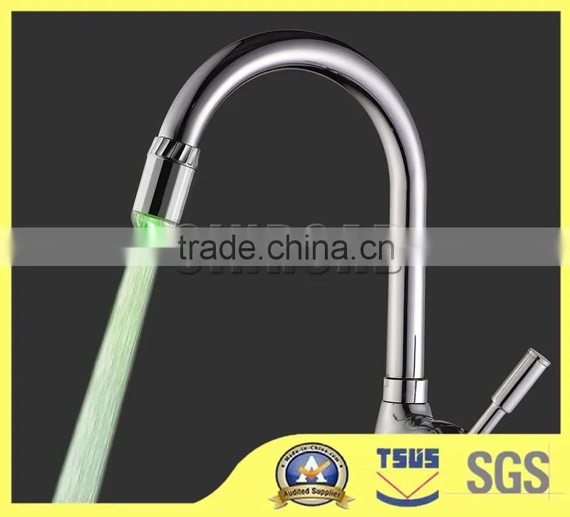 Water-saving new style led faucet light flexible led light