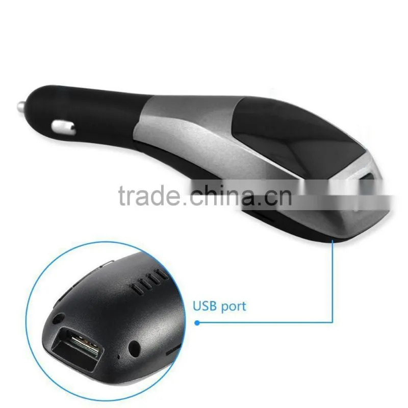 X5 car kit bluetooth Car Kit MP3 Player Wireless Bluetooth FM Transmitter Radio Adapter Car Charger