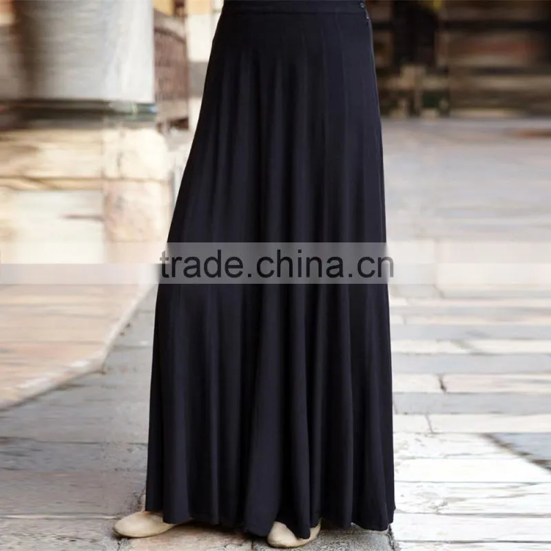 OEM service China factory custom made Wholesale muslim abaya solid skirt