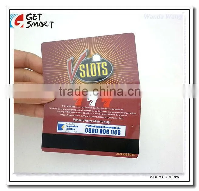 Large in stock with fast delivery High Quality PVC VIP Magnetic Card