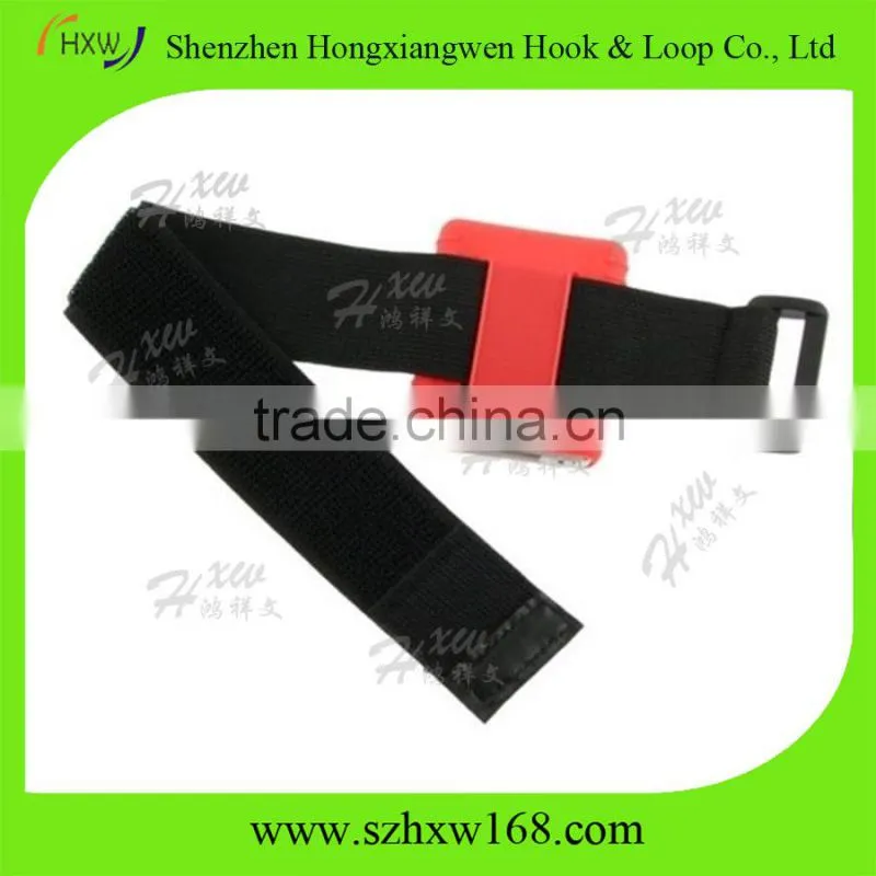Popular Adjustable elastic hook loop armband