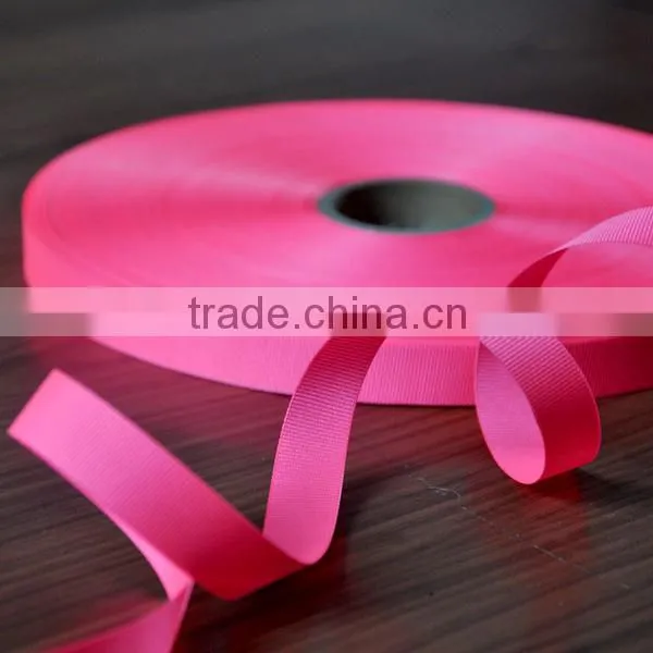 15mm width 100% Polyester Grosgrain Ribbon