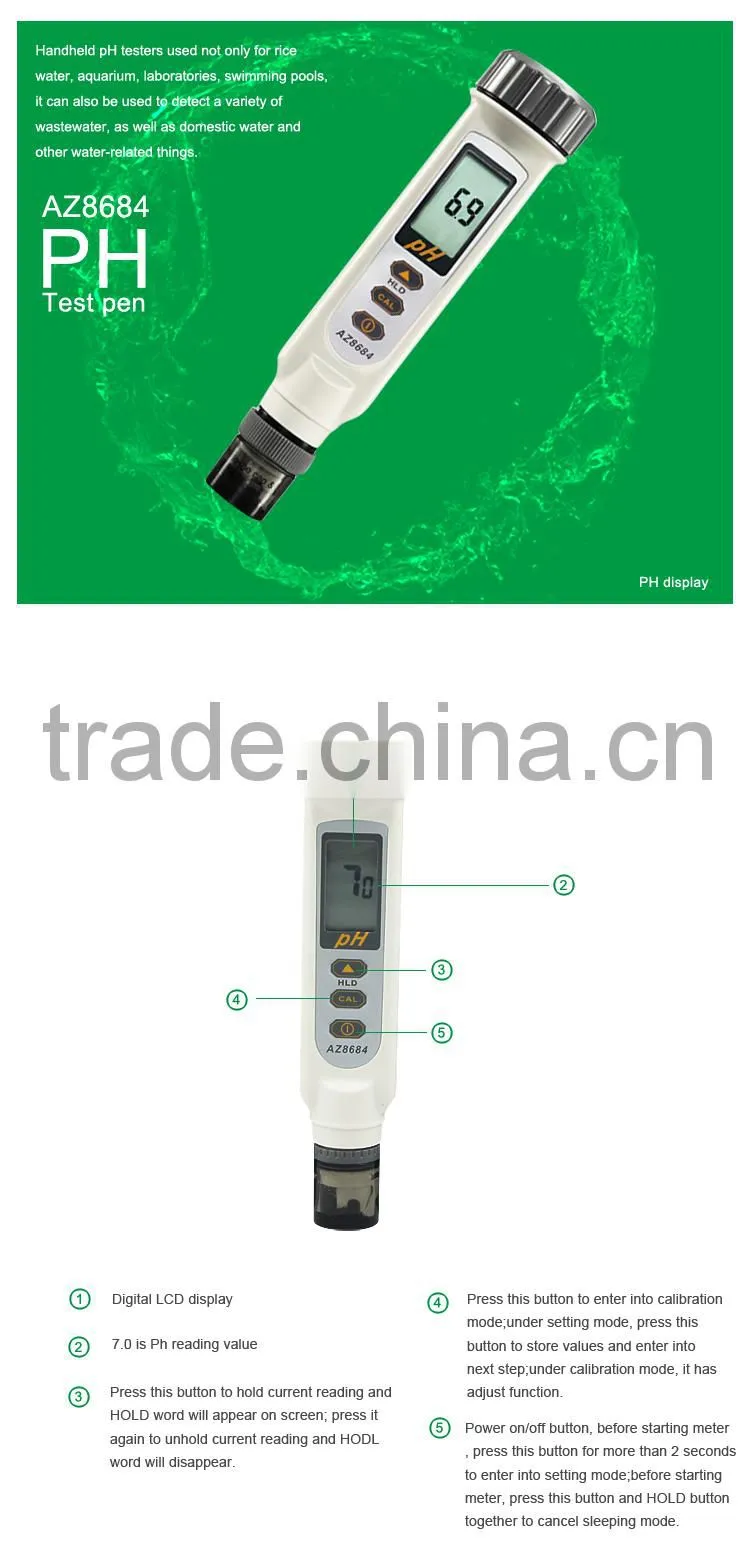PH Meter Factory price Water Quality meter PH Tester