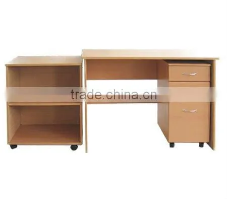 new style bookcase with study table and chairs