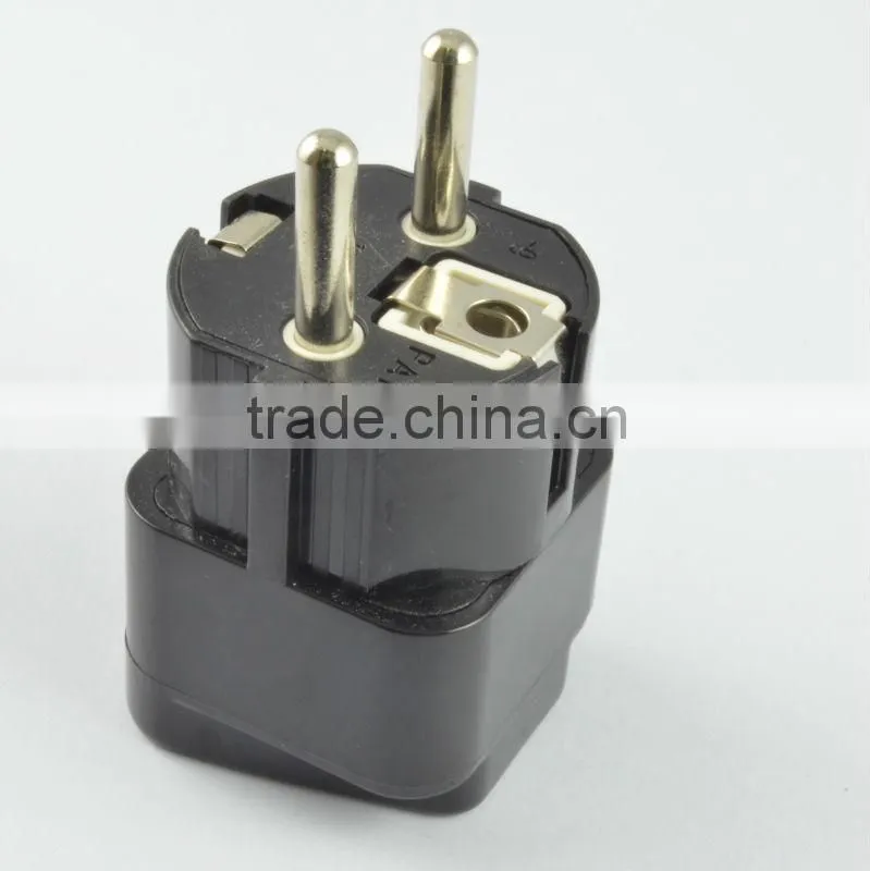 Hot selling alibaba top quality universal to germany converter plug adapter CE