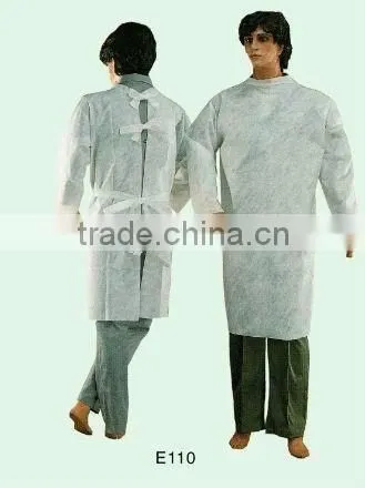 disposable PP protective gown