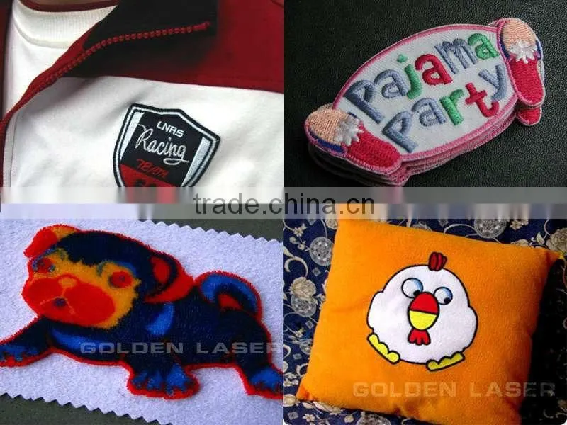 double head fabric laser cutter for applique