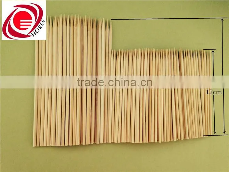 Chinese Anhui high quality cheap bamboo barbeque skewers for wholesale