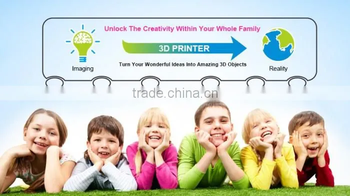 WER D100 WiFi Mini Office Smart Home Desktop 3D Printer