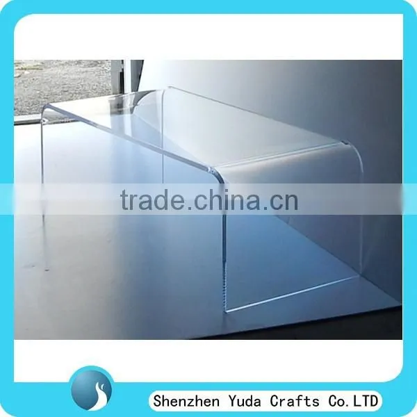 Bespoke Perspex Vantity Furniture Table Colored Printing Acrylic Couch Table