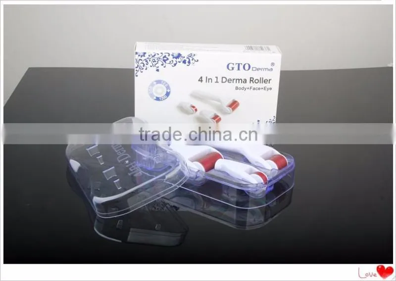 GTO4 IN 1 derma roller Derma Rolling skin beaury rollers derma medical CE