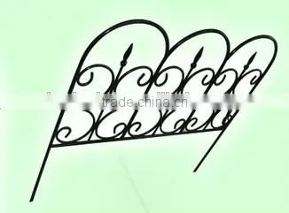 Dark Green Border Fencing Wire Garden Fence Path Support
