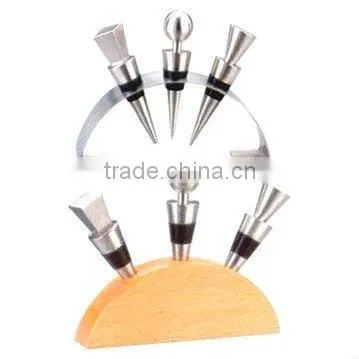new design acrylic wine bottle stopper display