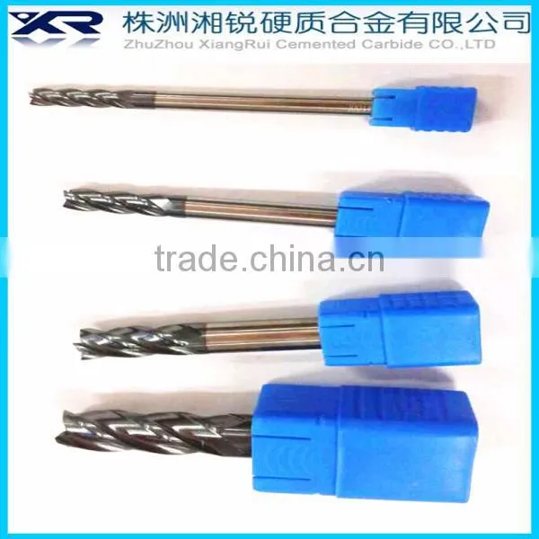 4 Flute solid carbide end mills/end mills with 4 flute