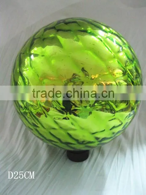 10" hand blown glass ball